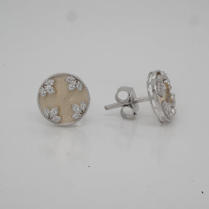 Chic Bloom Silver Earrings | Elegant Minimalist Jewelry