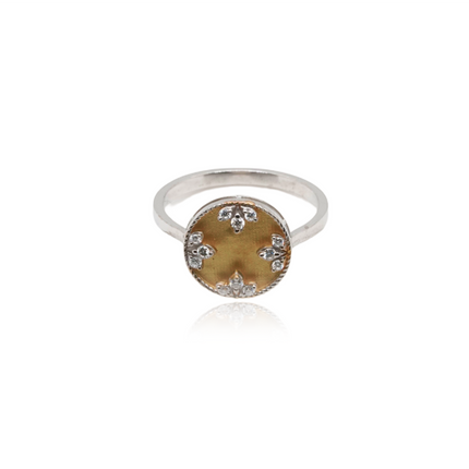 Glow Bud 925 Silver Ring | Delicate Floral Fashion