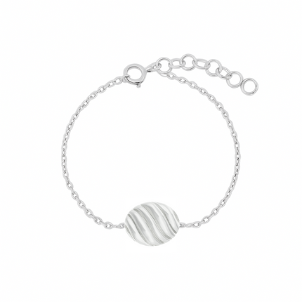 Contemporary Woven Silver Bracelet | Limited Edition Jewelry