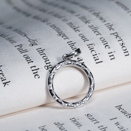 Pave Circle Necklace