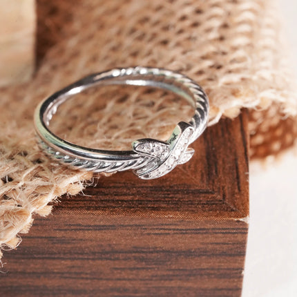 Onyx Blossom Sterling Silver Ring | Bold Floral Design