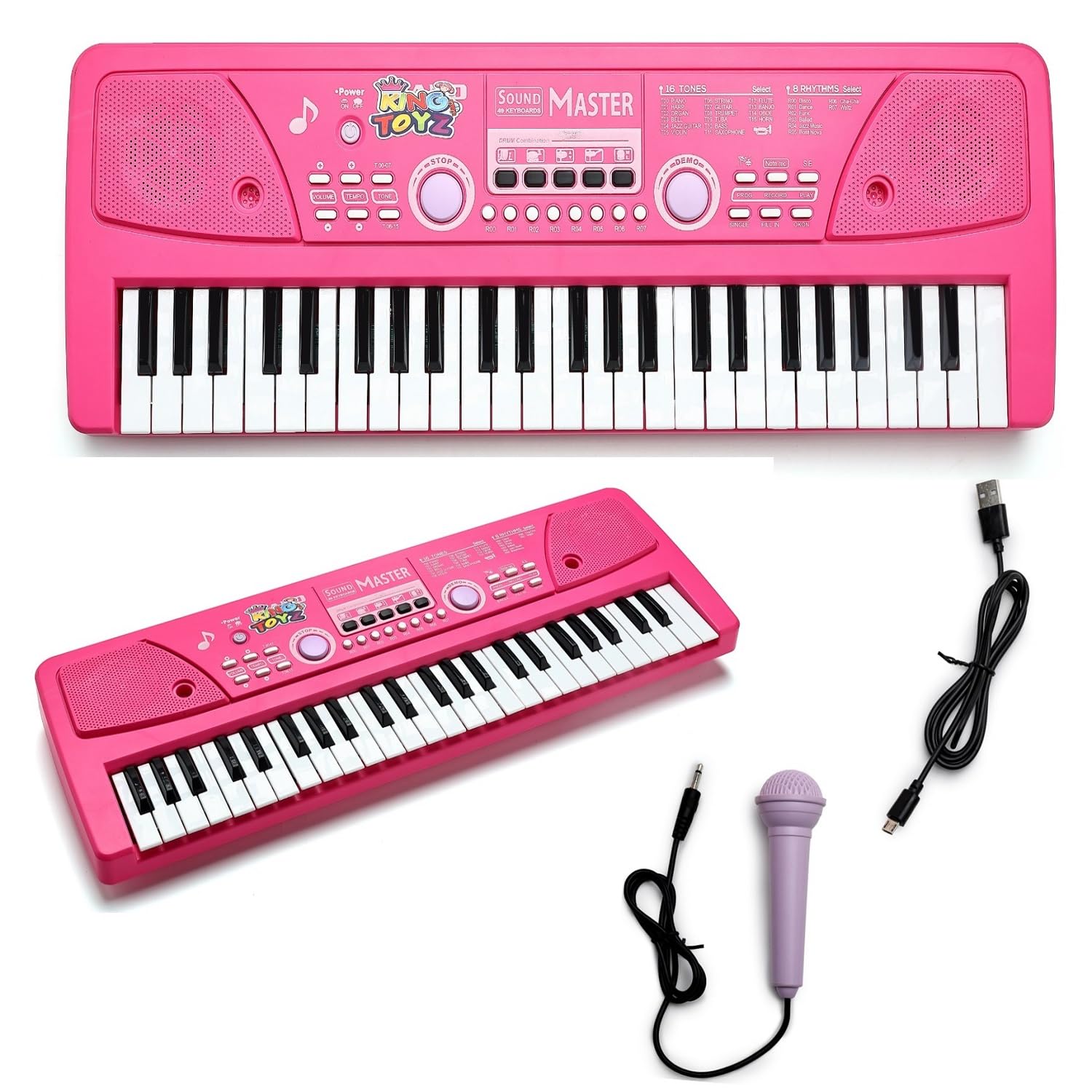 VTech Kidi Super Star Musical Keyboard (Pink)