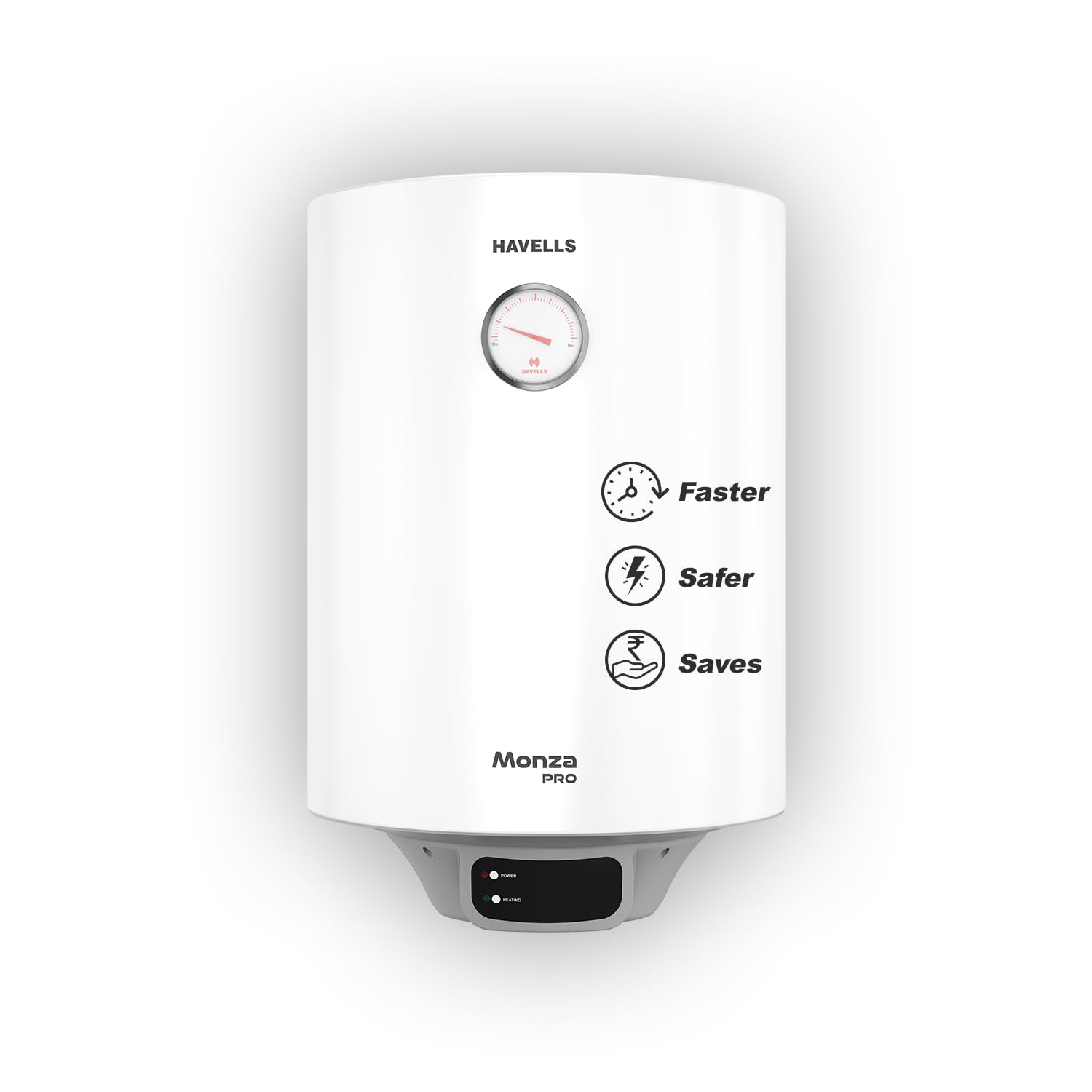 Havells Aqua Plus 15 L Storage Water Heater, White