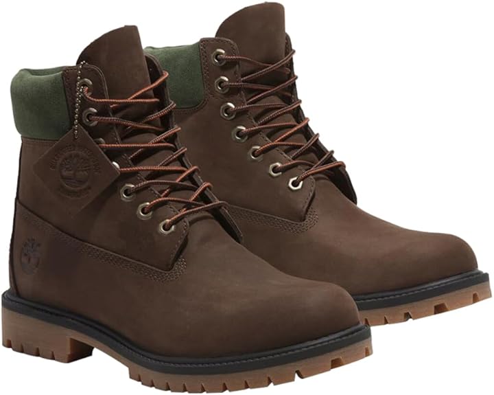 Timberland Men's 6-Inch Premium Waterproof Boots (Dark Brown)