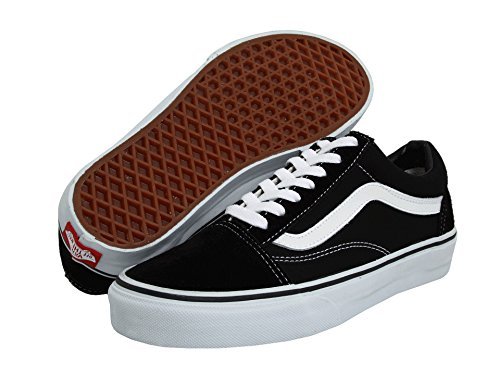 Vans Old Skool Unisex Skate Shoes (Black/White)