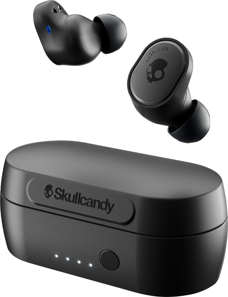 Skullcandy Sesh Evo True Wireless Earbuds (Black)