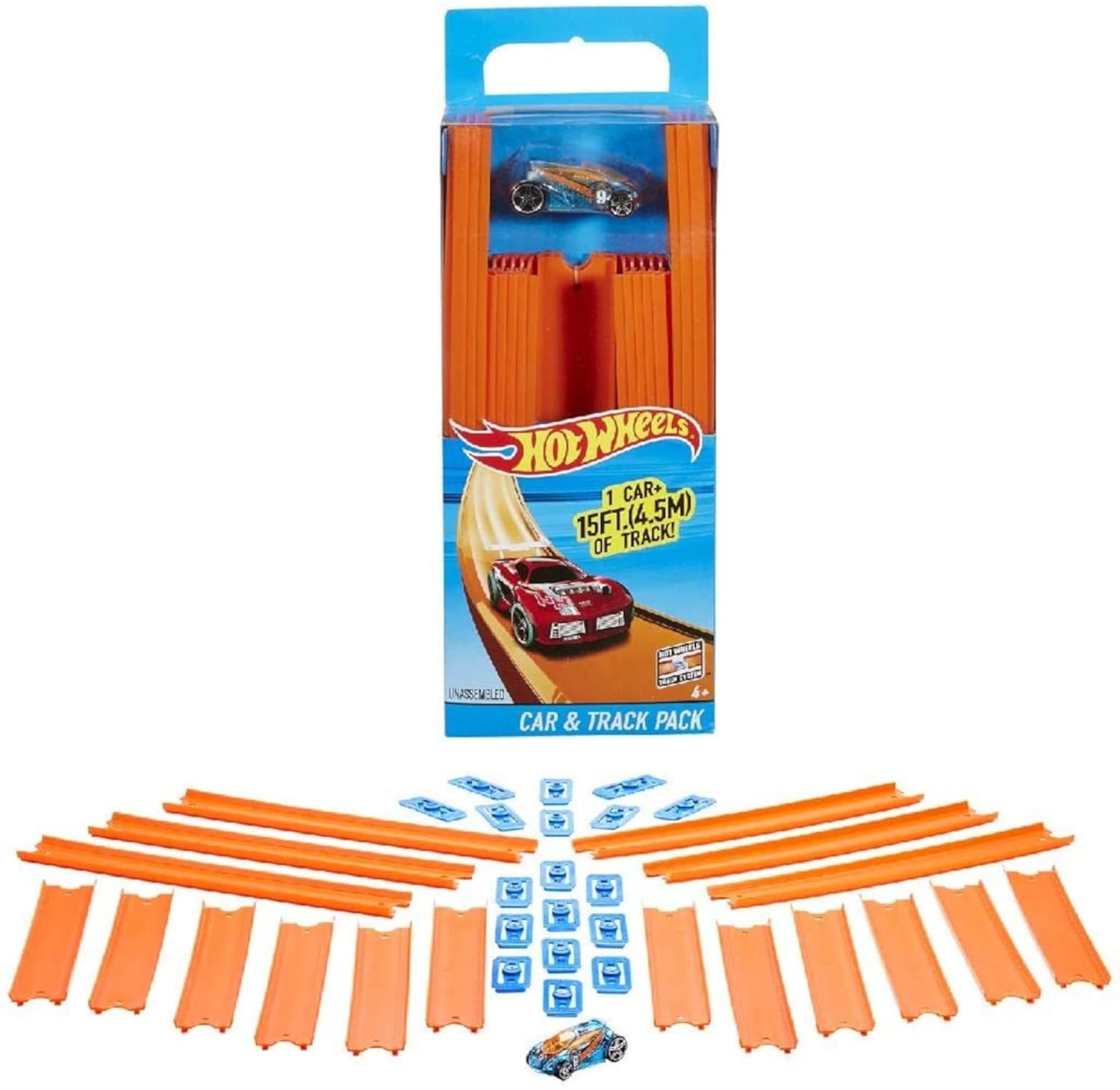 Hot Wheels Track Builder System 20-Track Pack