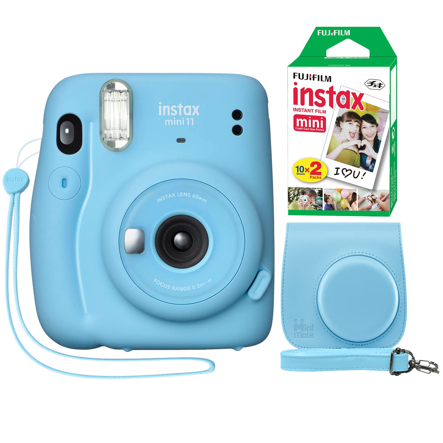 Fujifilm Instax Mini 11 Instant Camera (Sky Blue)