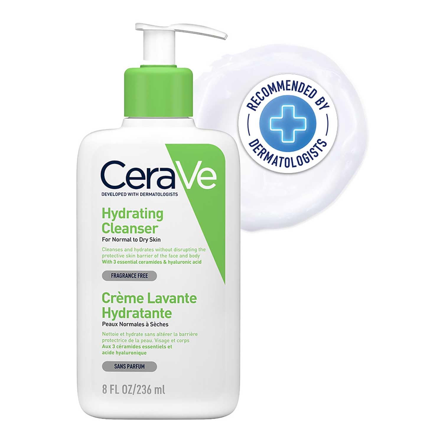 CeraVe Hydrating Facial Cleanser (236ml)