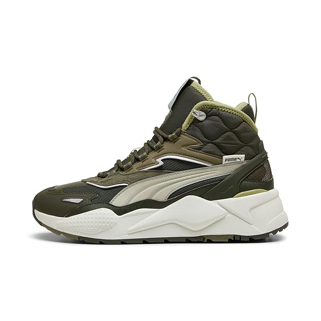 Puma Rs-X³ Puzzle Men's Sneakers (Olive Green)